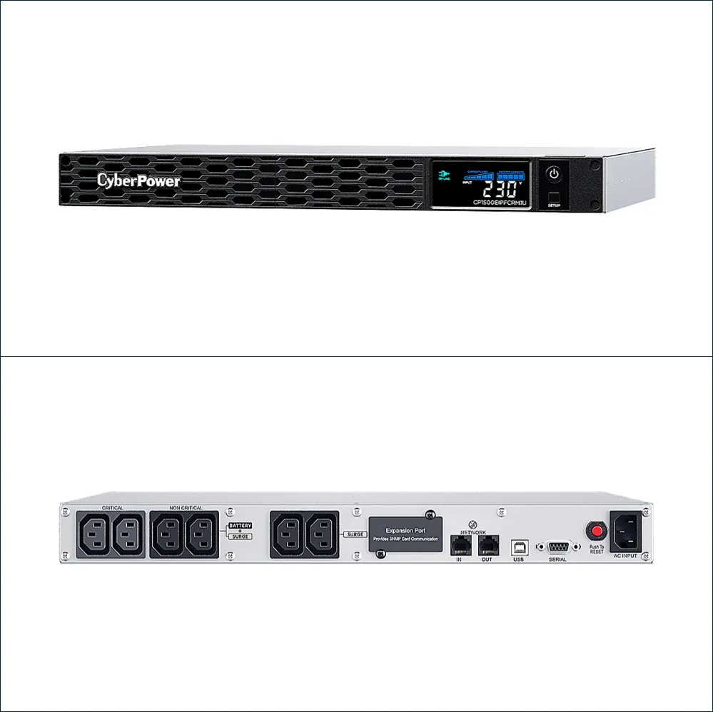 cyberpower-ups-cp1500eipfcrm1u CP1500EIPFCRM1U - Imagen 1
