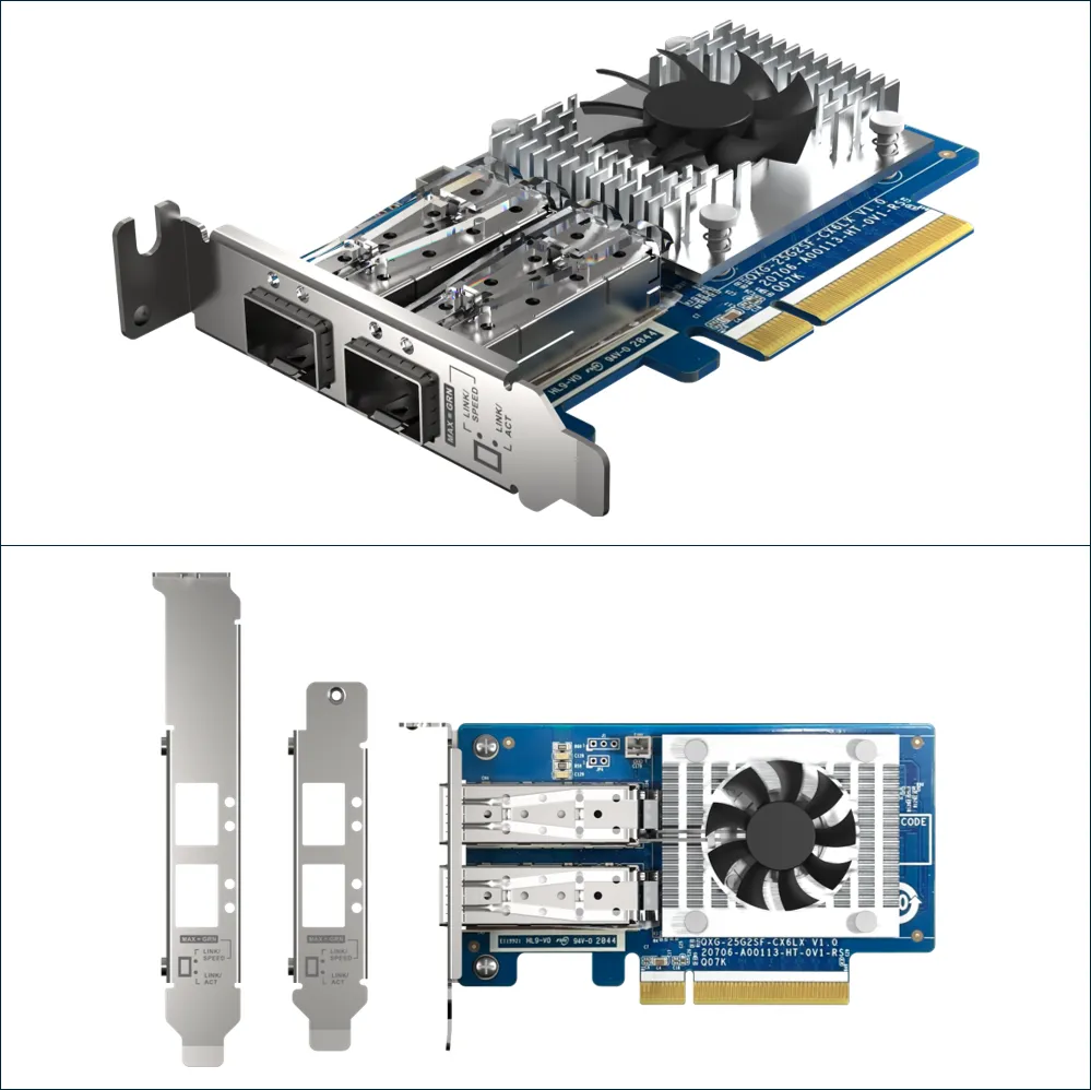 qnap-network-card-qxg-25g2sf-cx6 QXG-25G2SF-CX6 - Image 1