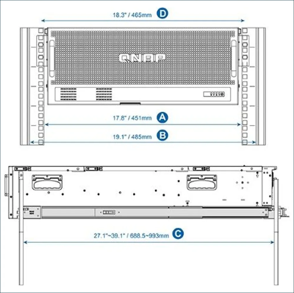 qnap-railkit-rail-h02 RAIL-H02 - Image 1